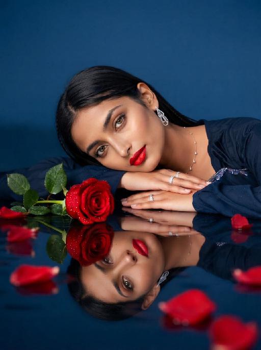 Rose Mirror AI effects generated image