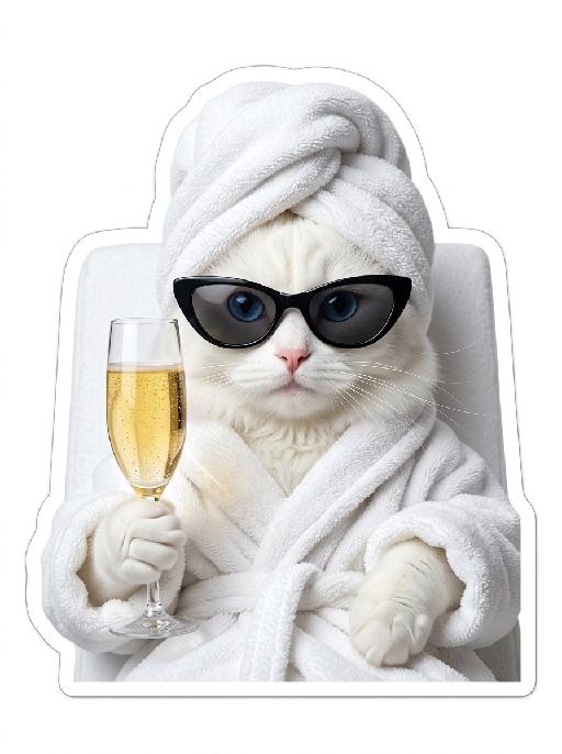 Pet Holiday AI effects generated image