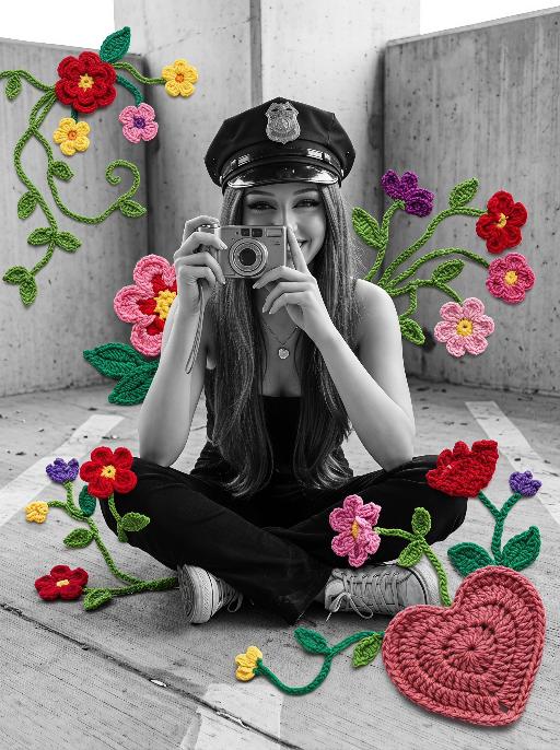Flower Shot AI effects generated image