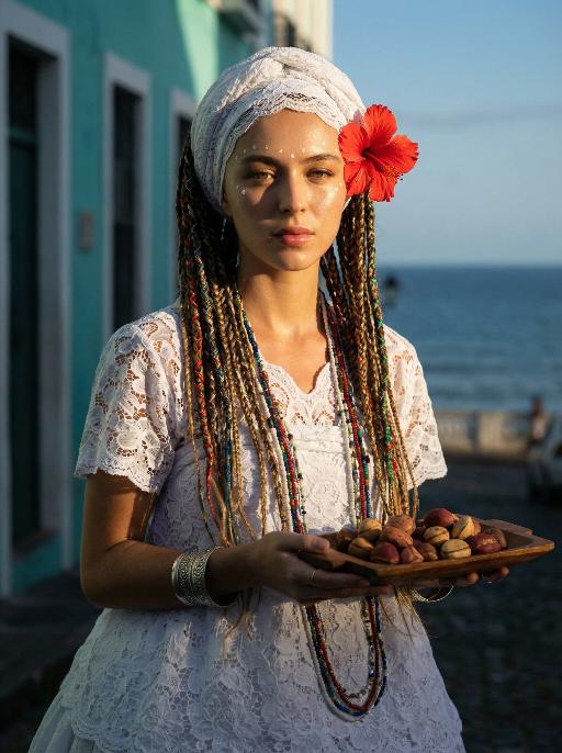 Candomblé AI effects generated image