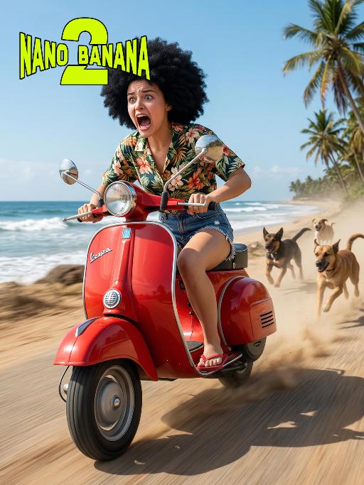 Run Away AI effects generated image