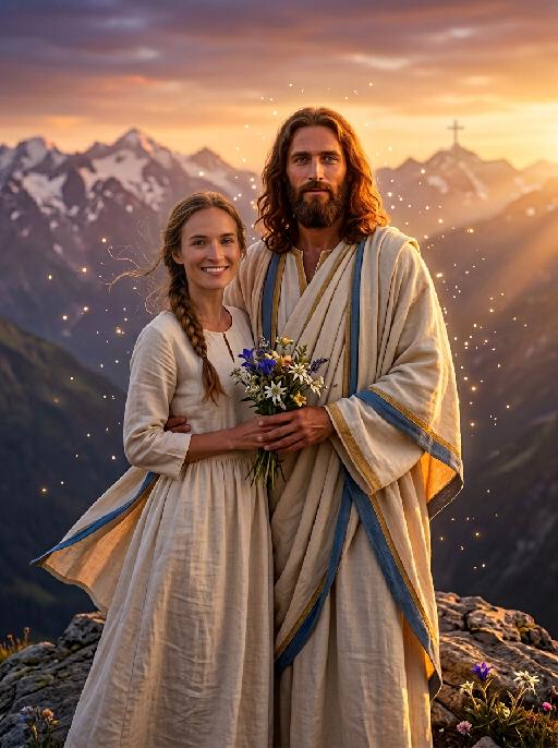 God‘s Love AI effects generated image