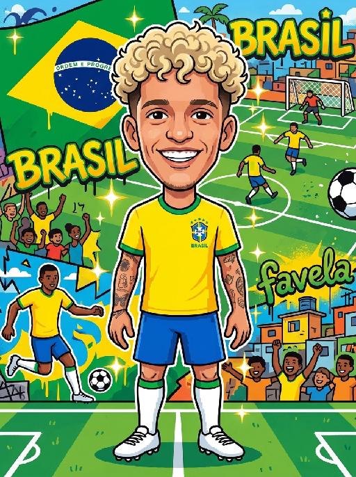 Victory AI effects generated image