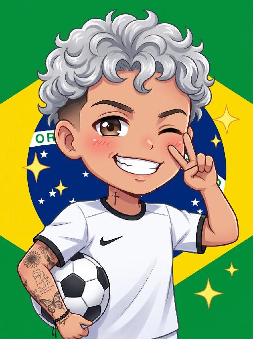 Happy Pose AI effects generated image