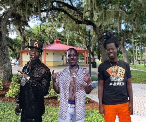 rapping in the park AI effects generated image