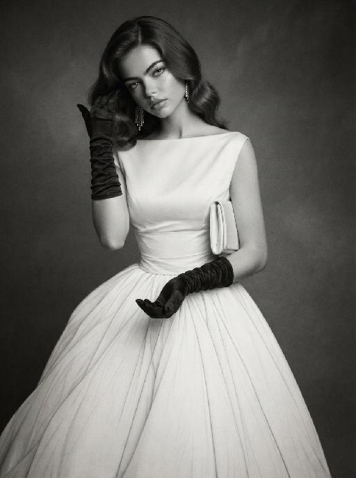 Monochrome Muse AI effects generated image