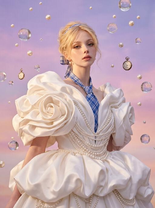 Royal Grace AI effects generated image