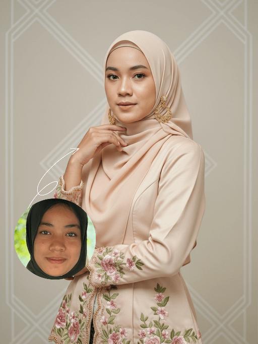 Kebaya Grace AI effects generated image
