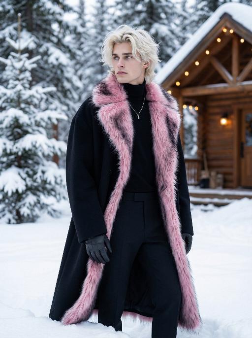 Snow Man AI effects generated image