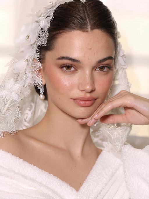 Lace Whisper Bride AI effects generated image