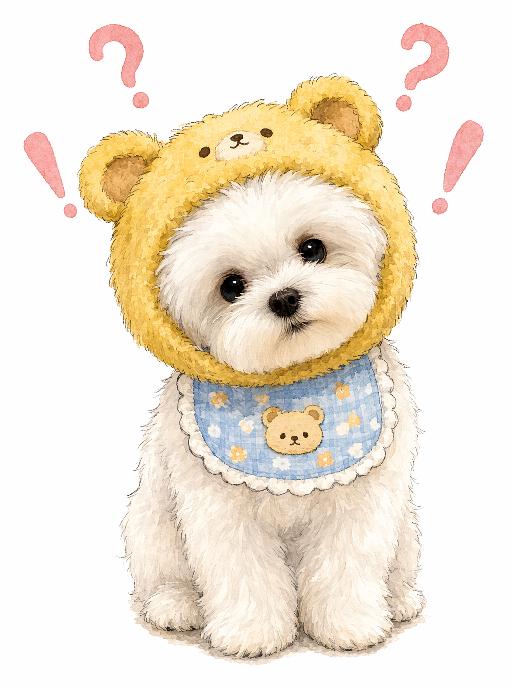 Curious Cutie AI effects generated image