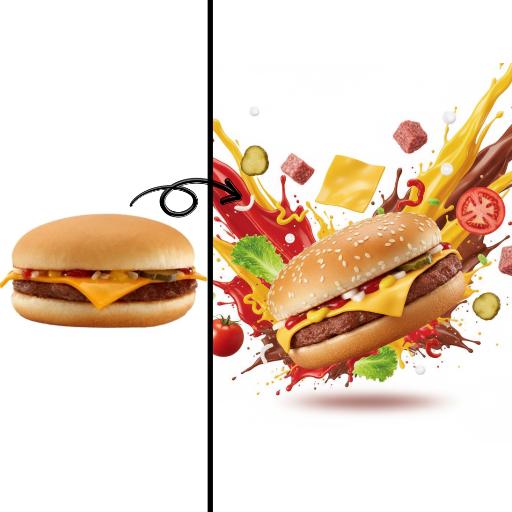 Image To Image AI effects generated image