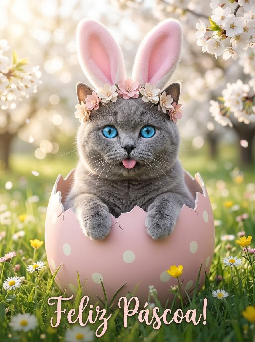 Easter Bunny AI effects generated image
