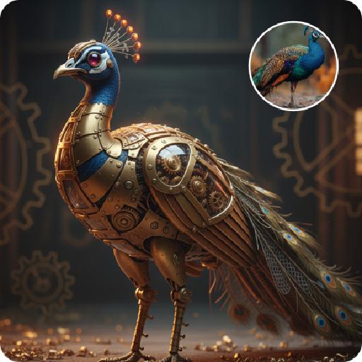 Image To Image AI effects generated image