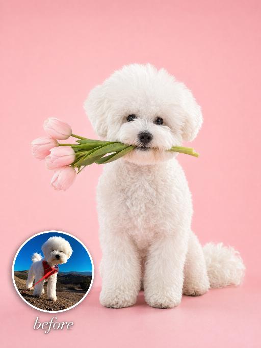 Flower Pet AI effects generated image