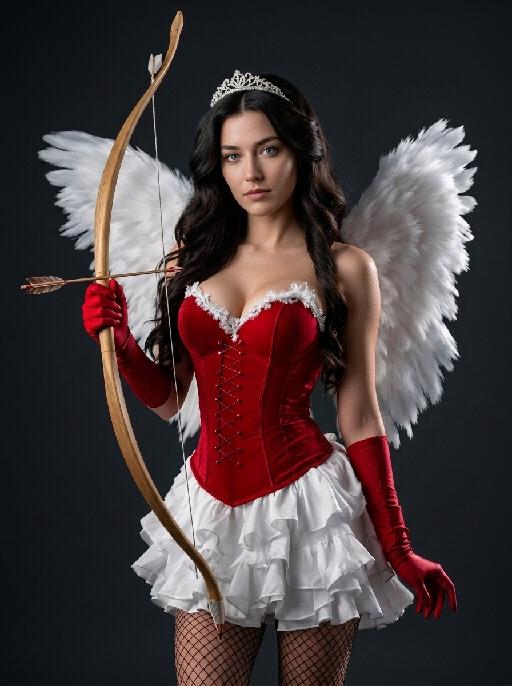 Angel Archer AI effects generated image