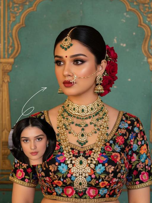 Noble Queen AI effects generated image