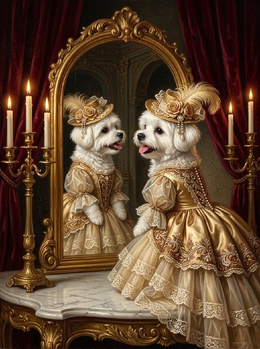 Noble Reflection AI effects generated image