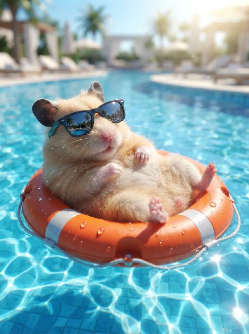 Float Nap AI effects generated image