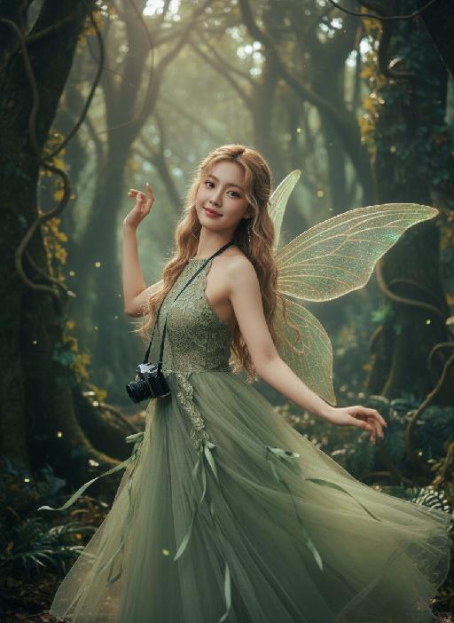 Forest AI effects generated image