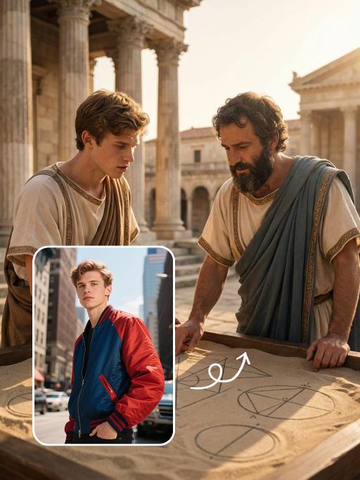 With Archimedes AI effects generated image