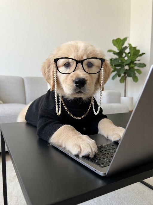 Corp Pet AI effects generated image