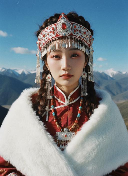 Red Clothes AI effects generated image