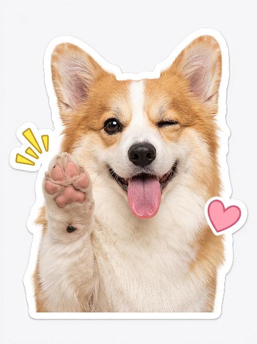 Joyful Pet AI effects generated image