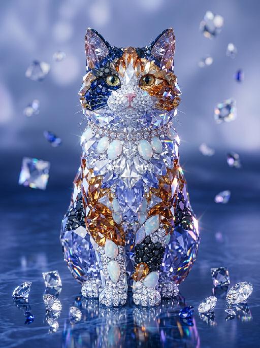 Crystal Pet AI effects generated image