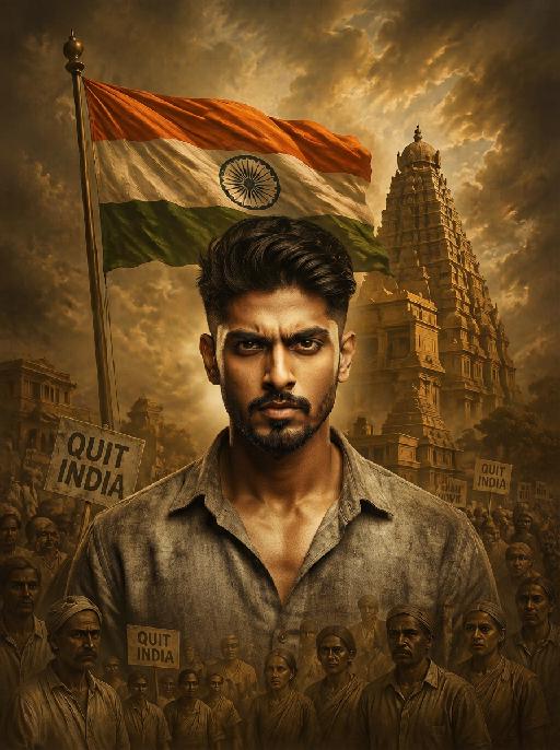 Indian Hero AI effects generated image