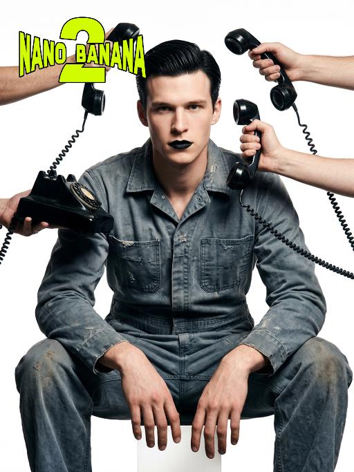 Telephone Ring AI effects generated image