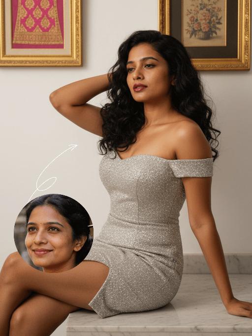 Sensual AI effects generated image