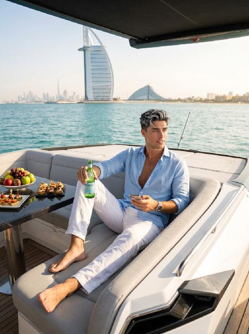 Yacht Life AI effects generated image