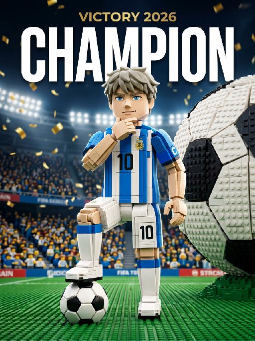 Trophy Hero AI effects generated image