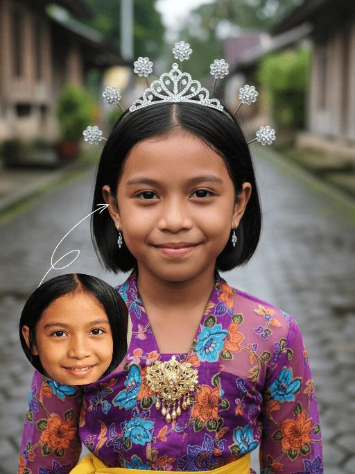 Princess AI effects generated image
