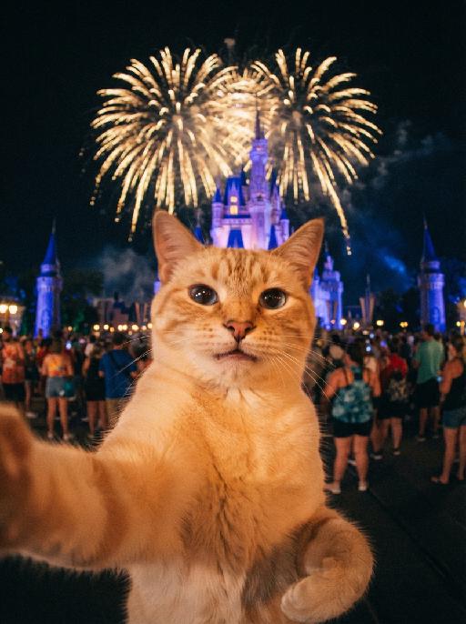 Castle Selfie AI effects generated image