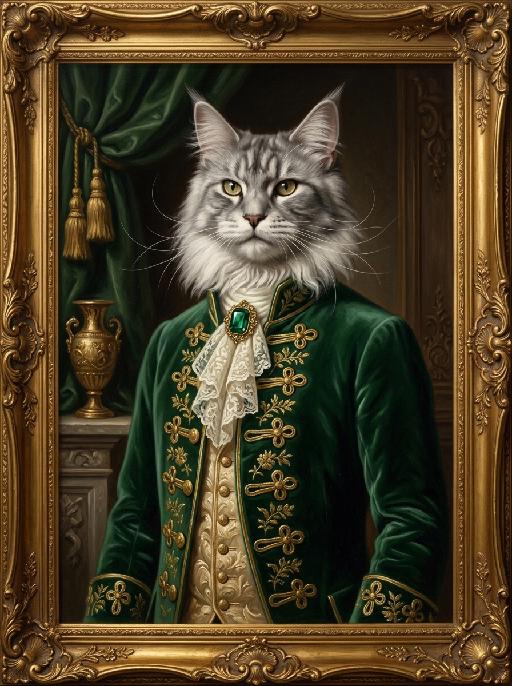 Grand Courtier AI effects generated image