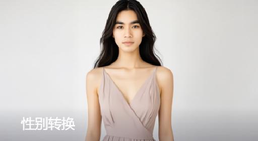 Gender Swap AI effects generated image