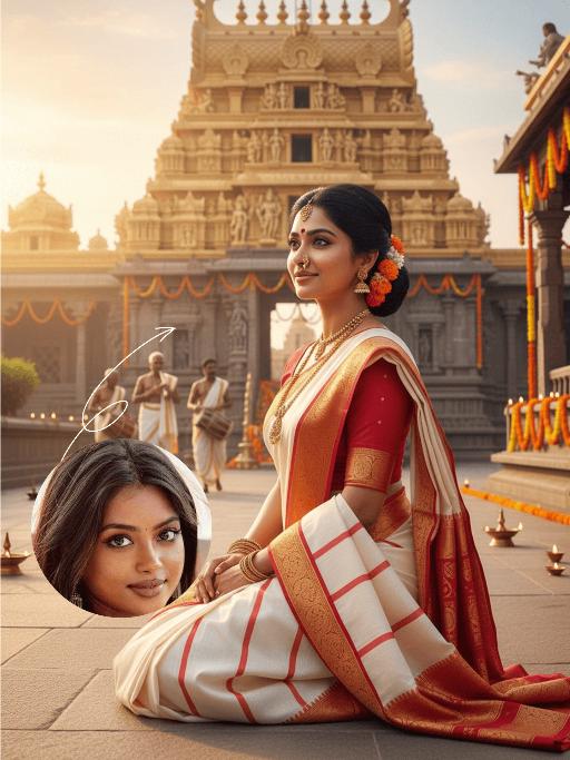 Worship AI effects generated image