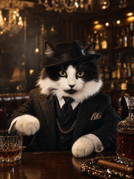 Mafia Boss AI effects generated image