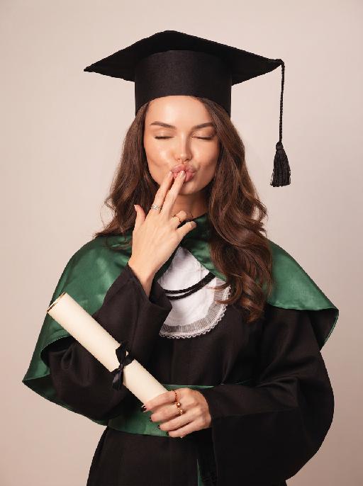 Grad Vibes AI effects generated image