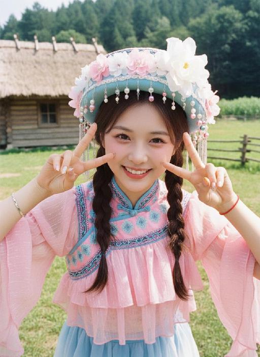 Lovely AI effects generated image