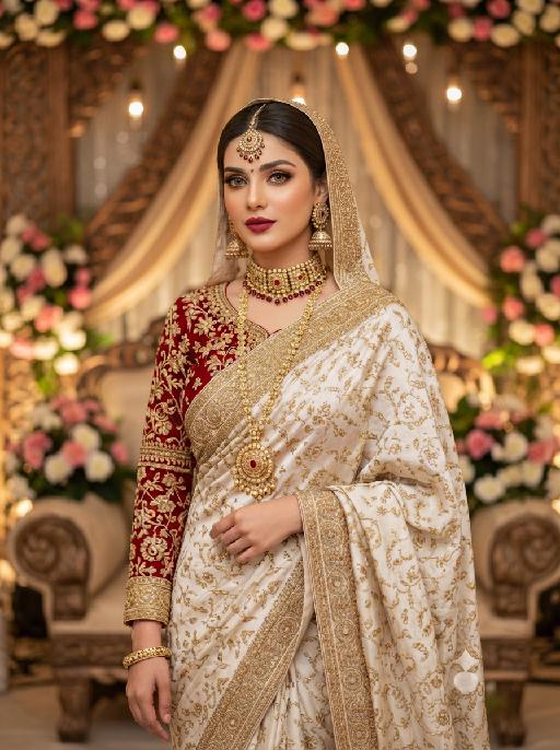 Ivory Bride AI effects generated image