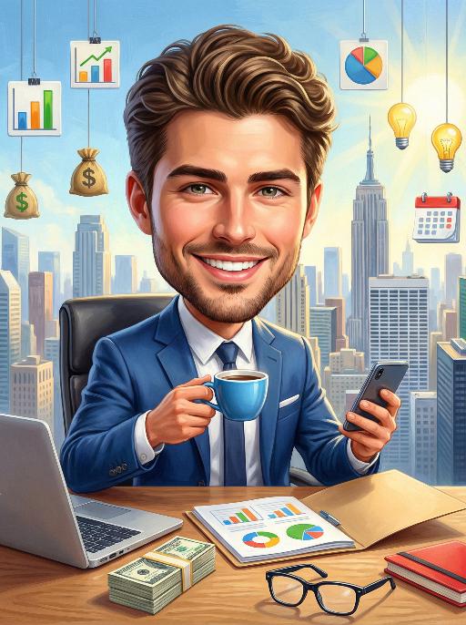 Finance AI effects generated image