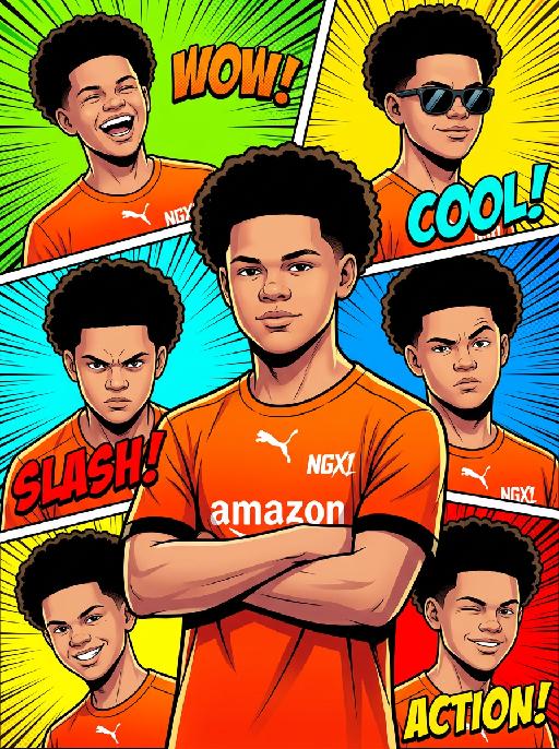 Poster AI effects generated image