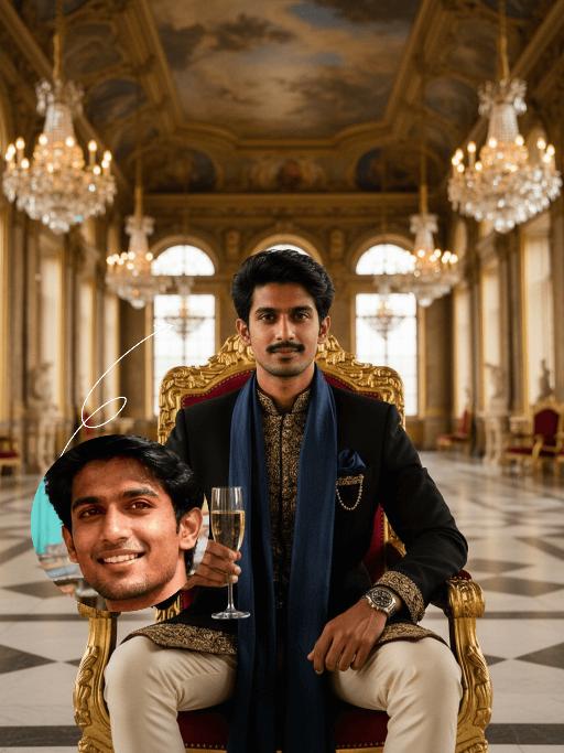 Domineering CEO AI effects generated image