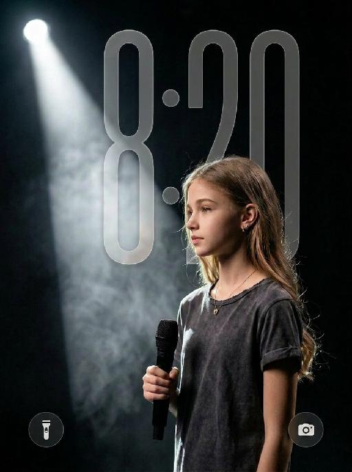 On Stage AI effects generated image