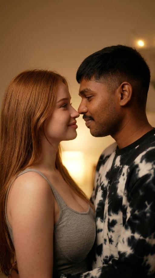 Kissing  AI effects generated image