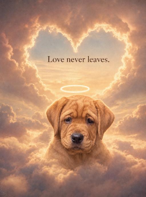Love Never Leaves AI effects generated image