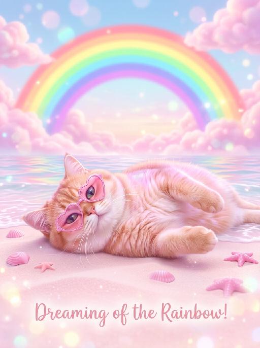Rainbow Dream AI effects generated image